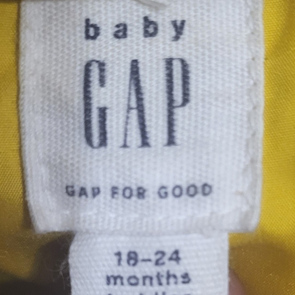 GAP Baby Bright Yellow Outfit